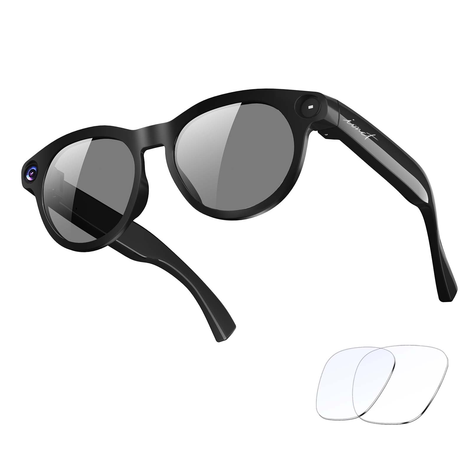 iONCT AI Smart Glasses with Camera, Audio, Translation & Assistant
